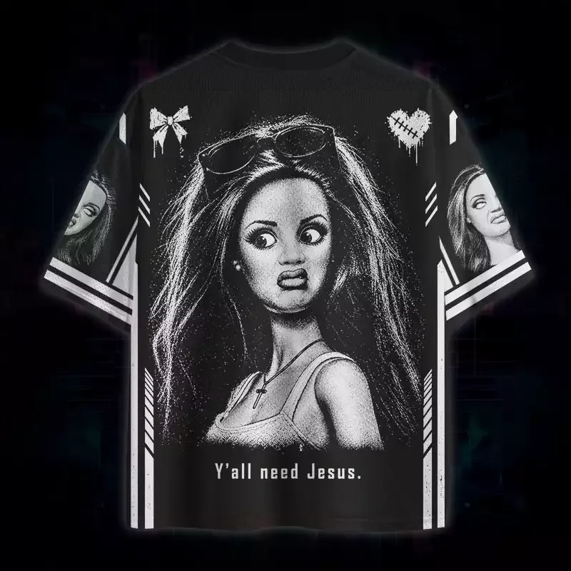Soulisfree Y'all Need Jesus Mesh Jersey