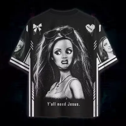 Soulisfree Y'all Need Jesus Mesh Jersey