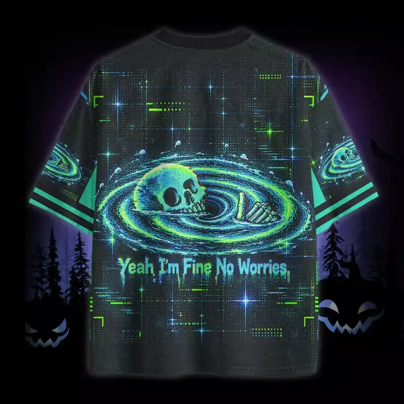 Soulisfree Yeah I'm Fine No Worries Mesh Jersey