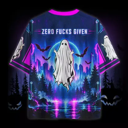 Soulisfree Zero Fucks Given Ghost Mesh Jersey