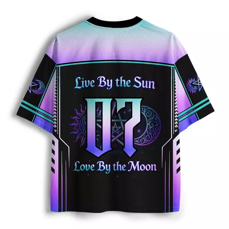 Soulisfree Live by the Sun ,Love By The Moon Mesh Jersey