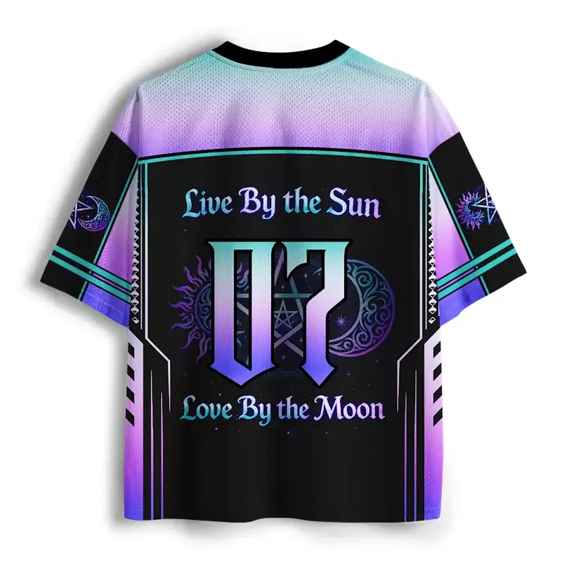 Soulisfree Live by the Sun ,Love By The Moon Mesh Jersey