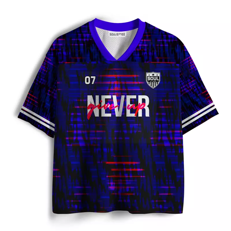 Soulisfree Never Give Up Mesh Jersey