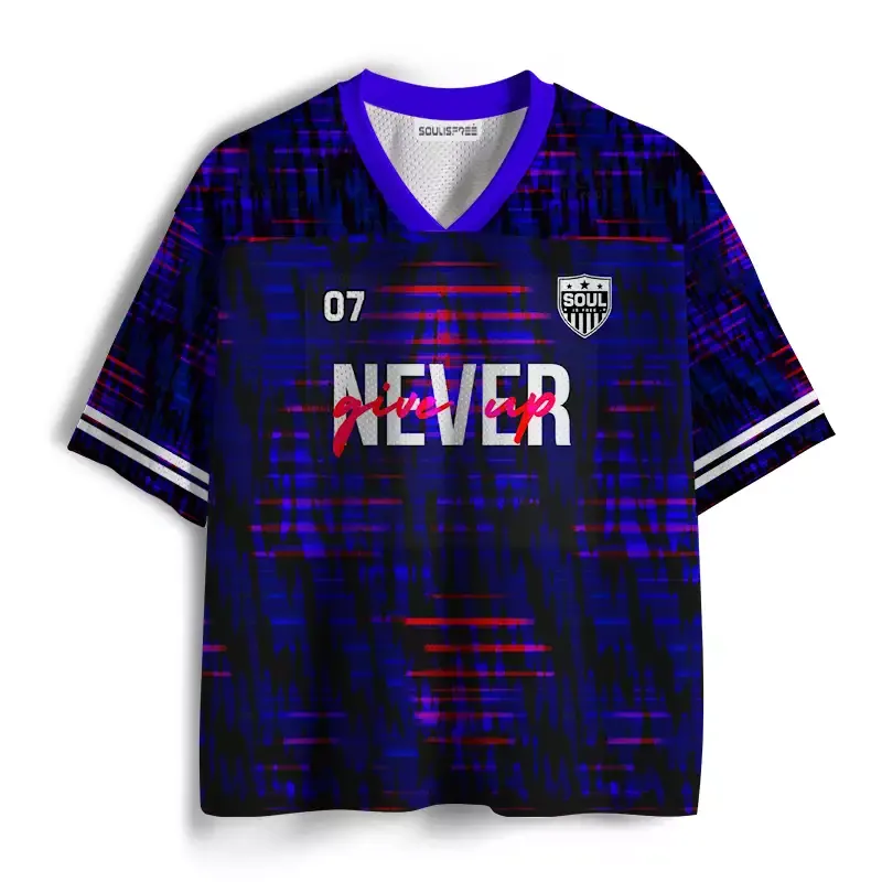 Designed Soulisfree Never Give Up Mesh Jersey