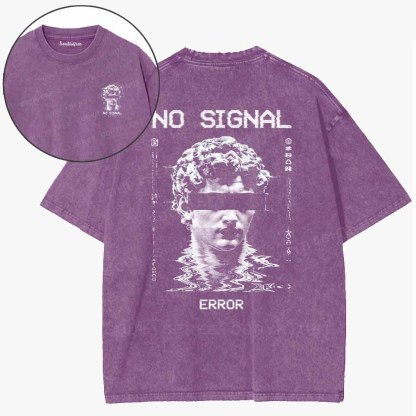 Soulisfree  No Signal Washed Tee