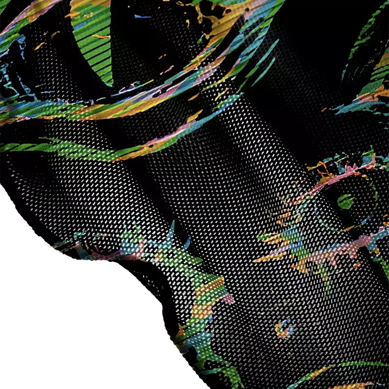 Soulisfree Glitch Vision Sheer Mesh Cover Up