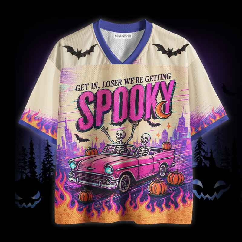 Soulisfree Getting Spooky Mesh Jersey