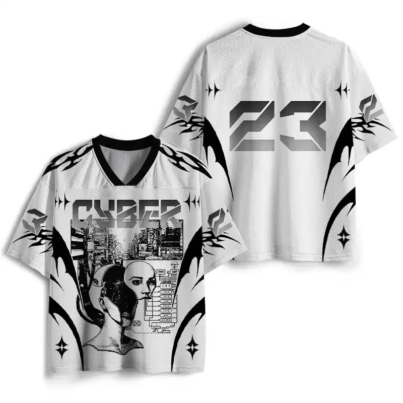 Soulisfree The Future Within CYBER Graphic Mesh Jersey