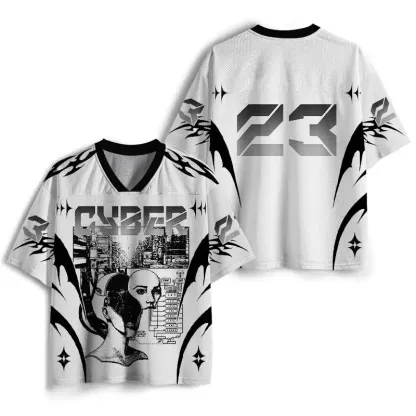 Soulisfree The Future Within CYBER Graphic Mesh Jersey