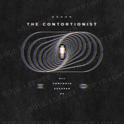 Soulisfree  ΤHE CONTORTIONIST Washed Tee
