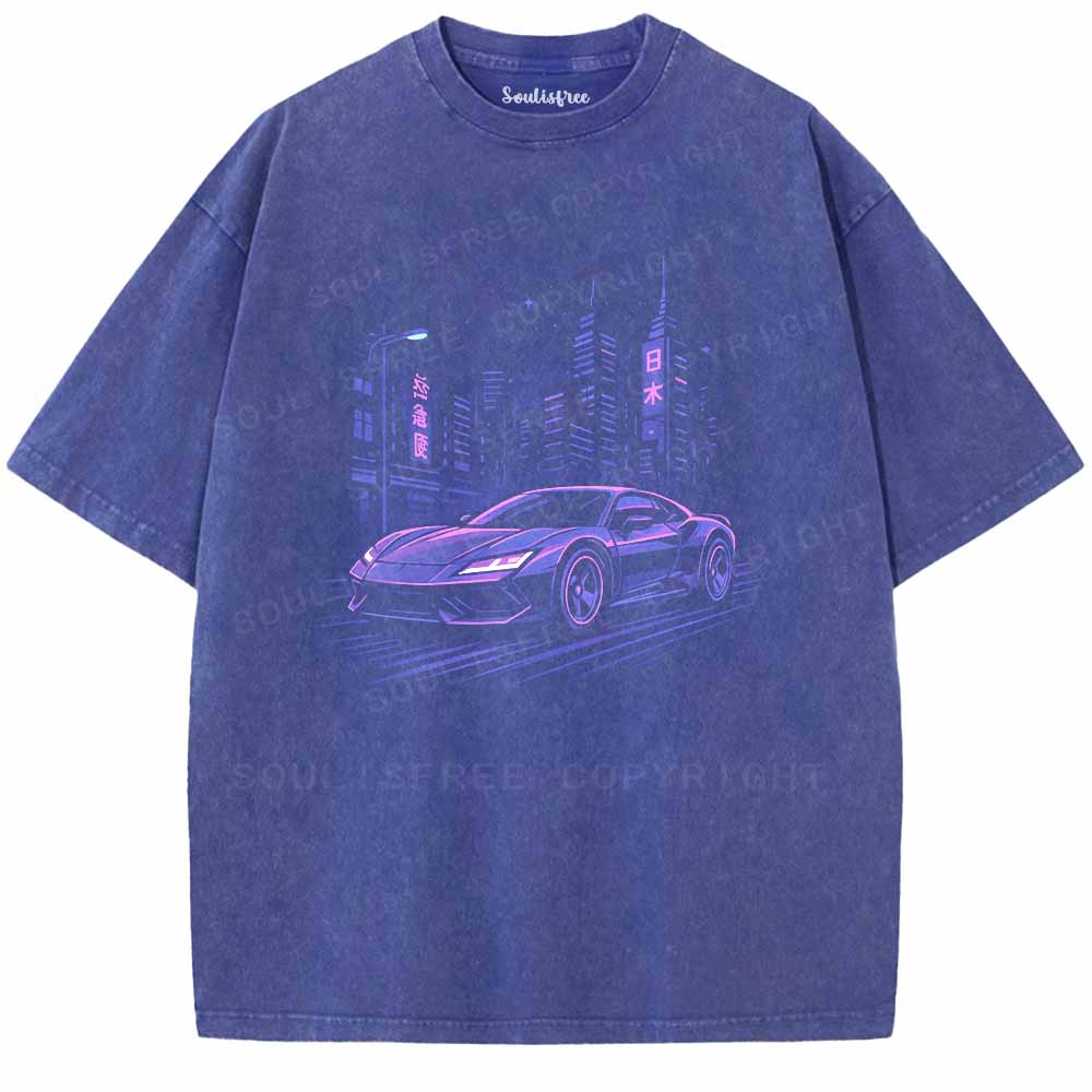 Soulisfree NEON RUSH Washed Tee