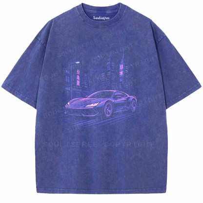 Soulisfree NEON RUSH Washed Tee