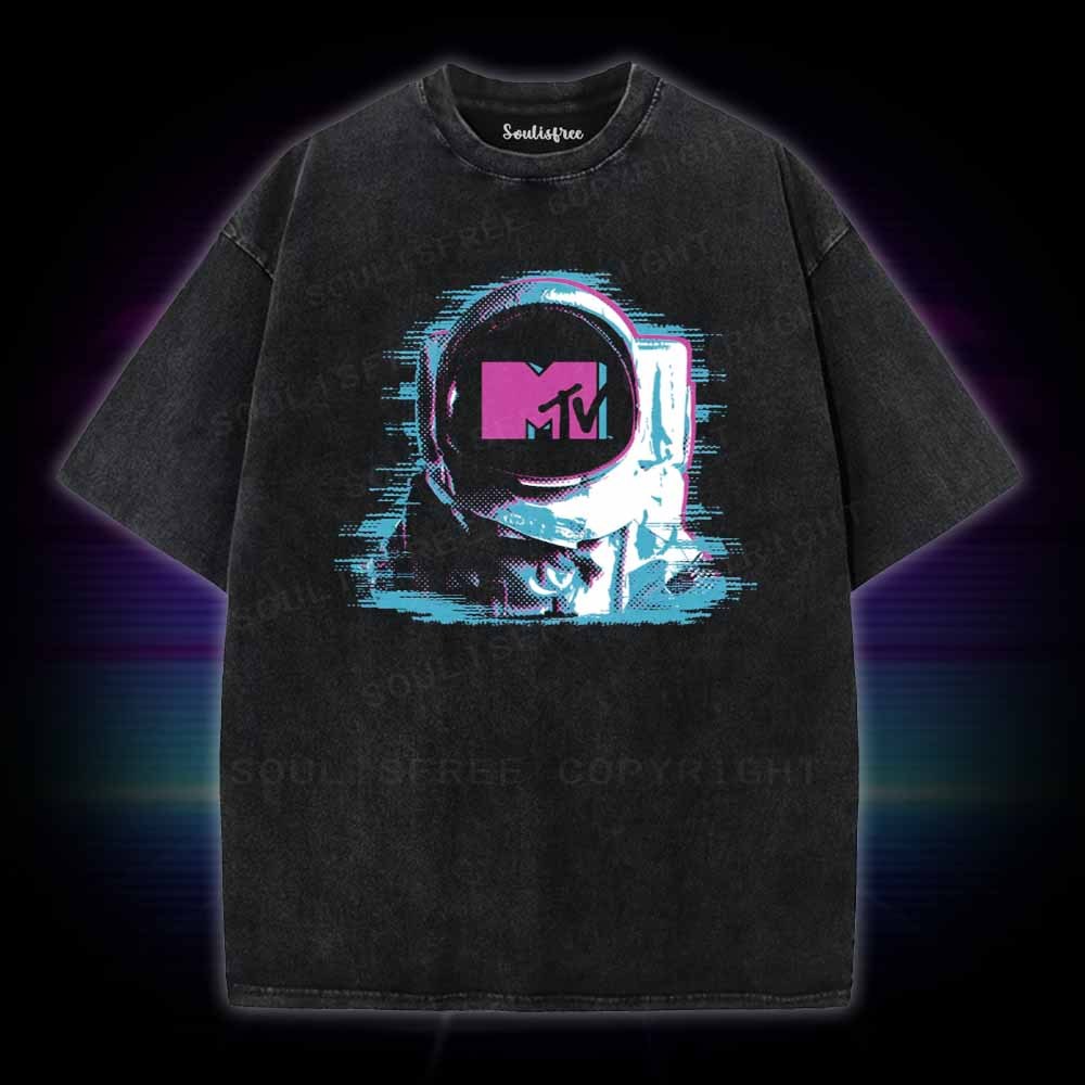 Soulisfree MTV Astronaut Washed Tee
