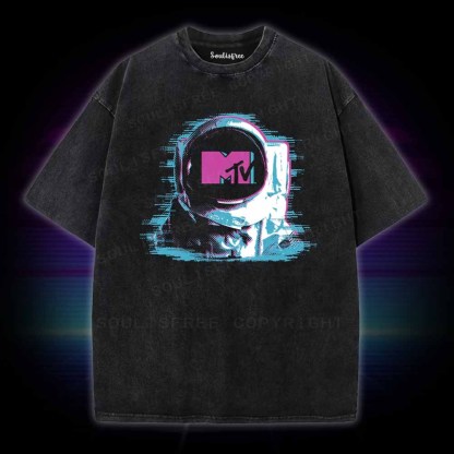 Soulisfree MTV Astronaut  Washed Tee