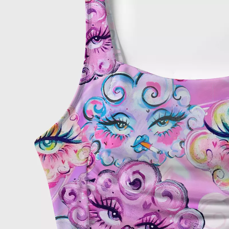 Soulisfree Psychic Grace Occult One‑Piece Swimsuit