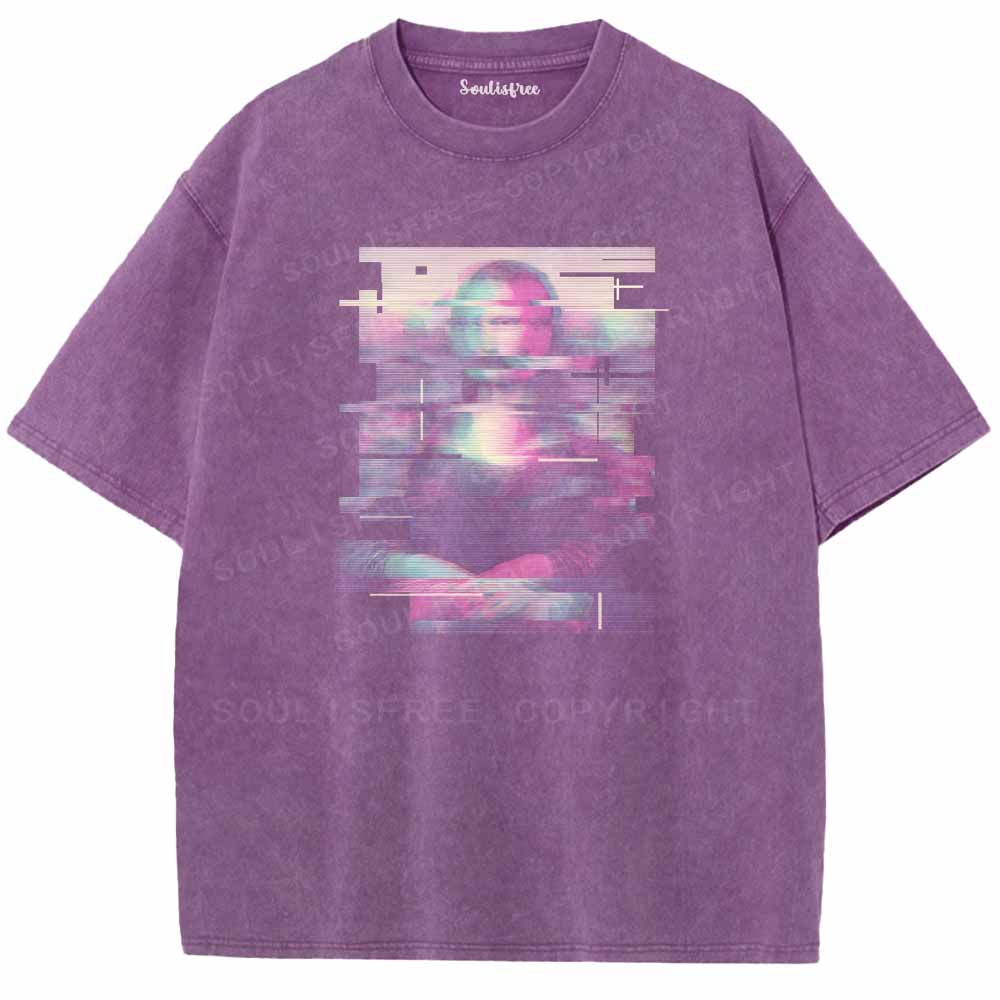 Soulisfree  Mona Lisa Washed Tee