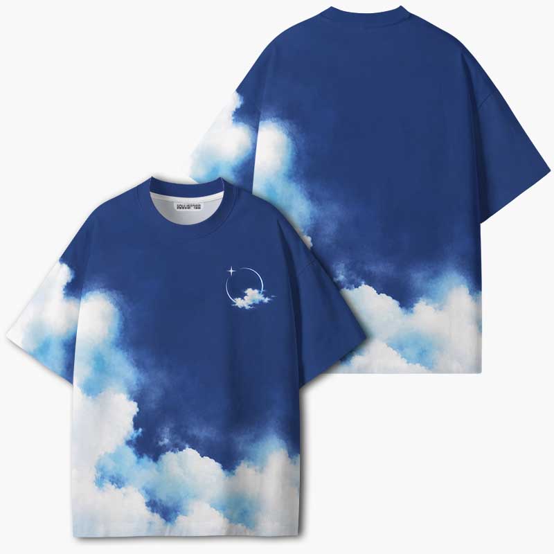 Soulisfree Beyond The Clouds ECO‑PERF Graphic Tee