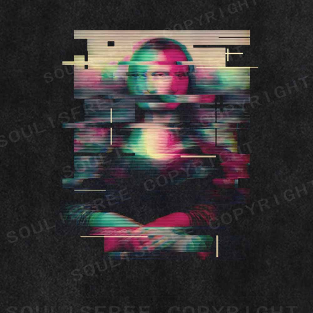 Soulisfree  Mona Lisa Washed Tee