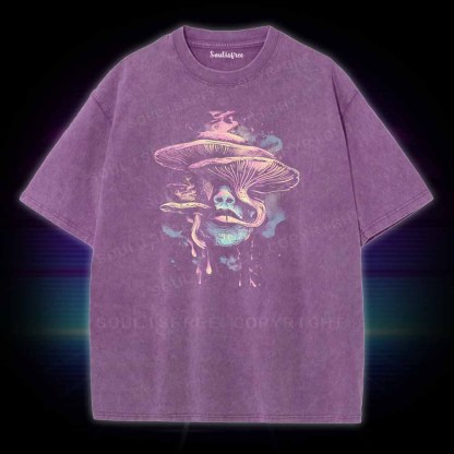 Soulisfree Mycelium Of The Mind Washed Tee