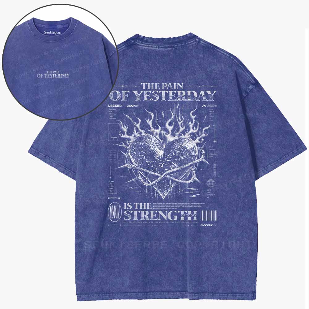 Soulisfree  The Pain Of Yesterday  Washed Tee