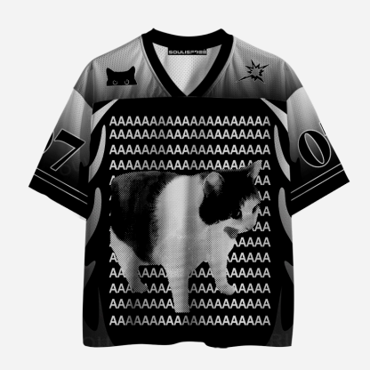Soulisfree AAAAAAbyss: Cat Edition Mesh Jersey