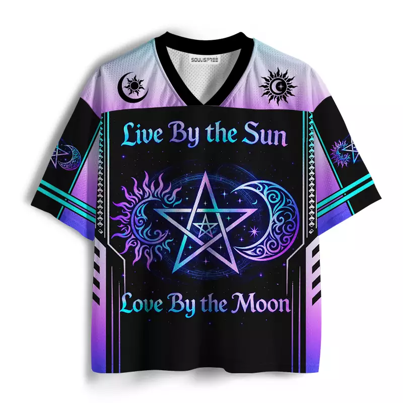 Soulisfree Live by the Sun ,Love By The Moon Mesh Jersey