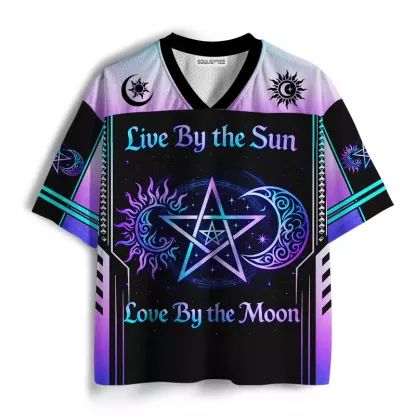 Soulisfree Live by the Sun ,Love By The Moon Mesh Jersey