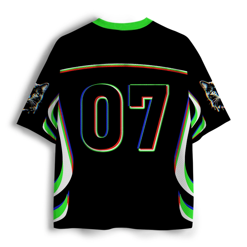 Soulisfree SORRY I'M LATE I DIDN'T WANT TO COME Mesh Jersey