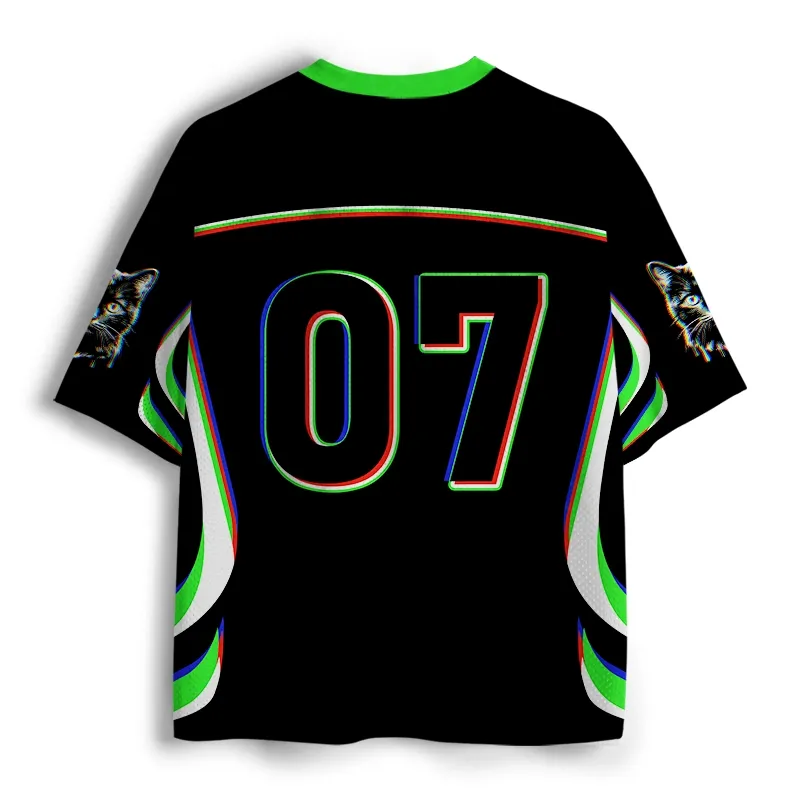 Soulisfree SORRY I'M LATE I DIDN'T WANT TO COME Mesh Jersey