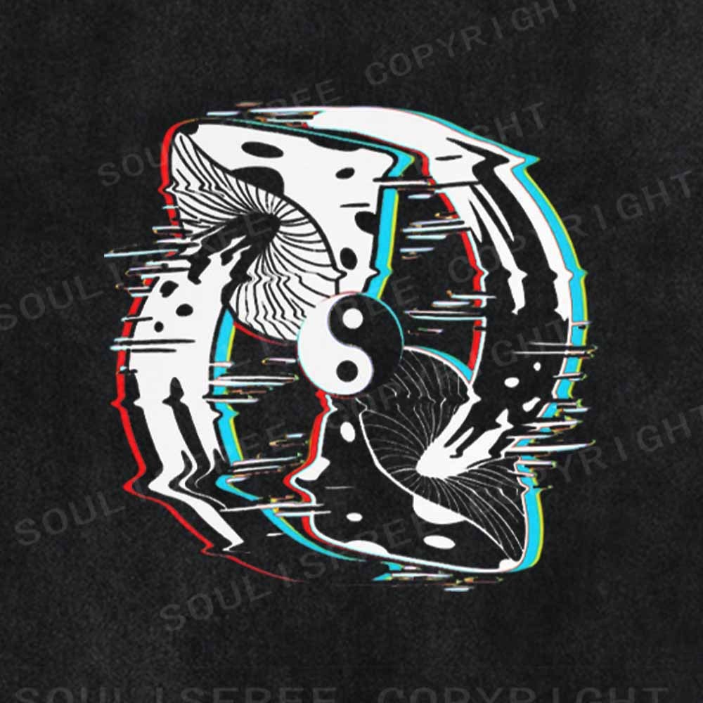Soulisfree Two Sides, One Vibe Washed Tee