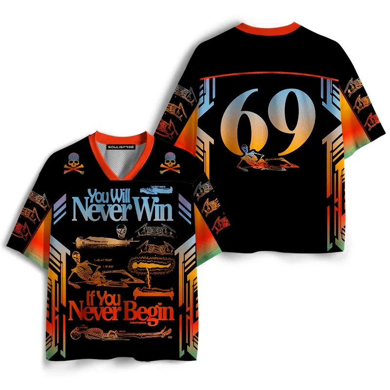 Soulisfree Start Now Statement Mesh Jersey