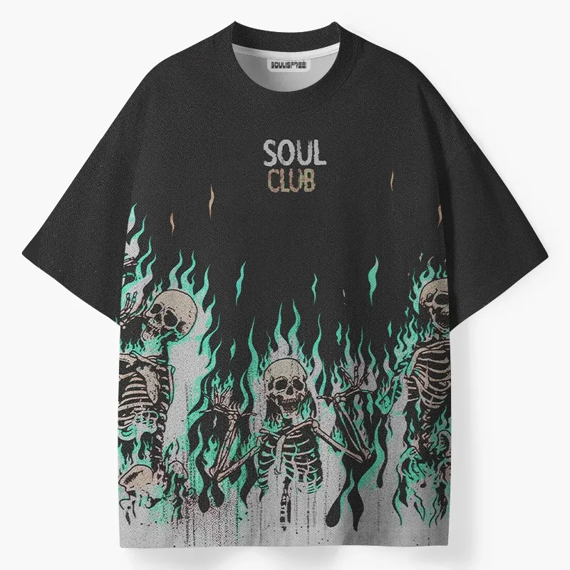 Soulisfree Soul Club ECO‑PERF Graphic Tee