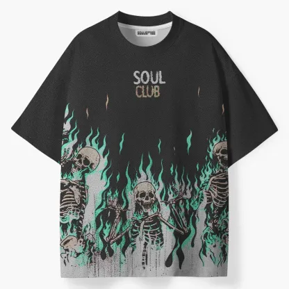 Soulisfree Soul Club ECO‑PERF Graphic Tee