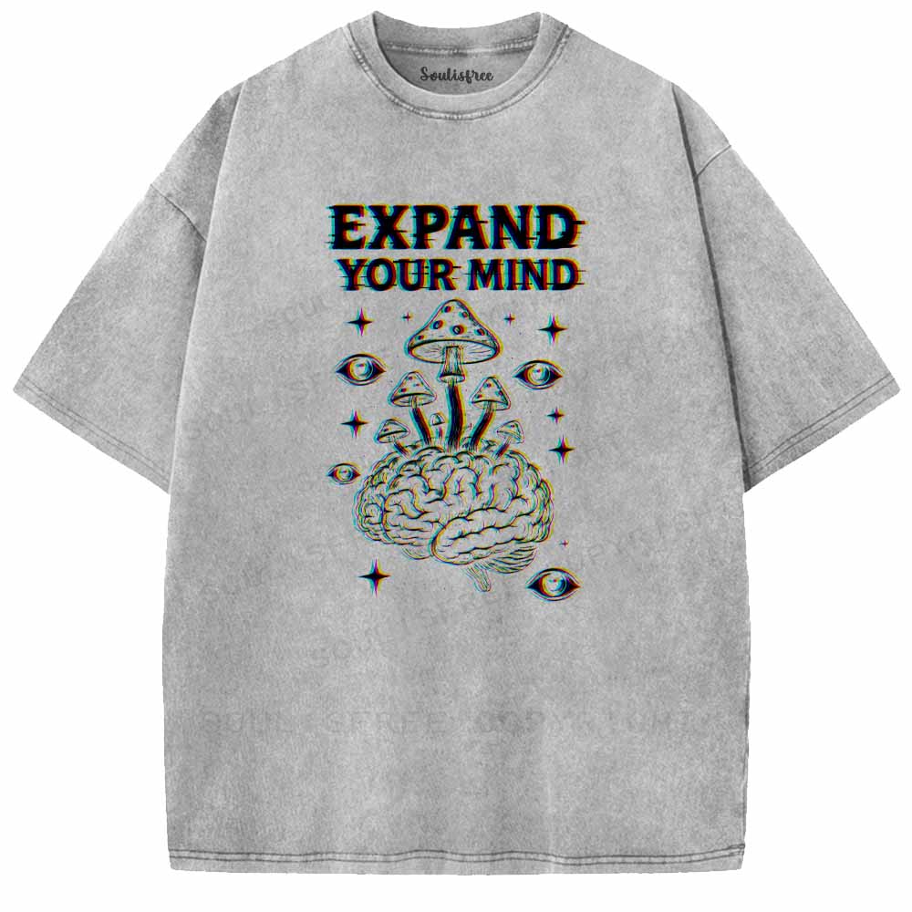 Soulisfree EXPAND YOUR MIND Washed Tee