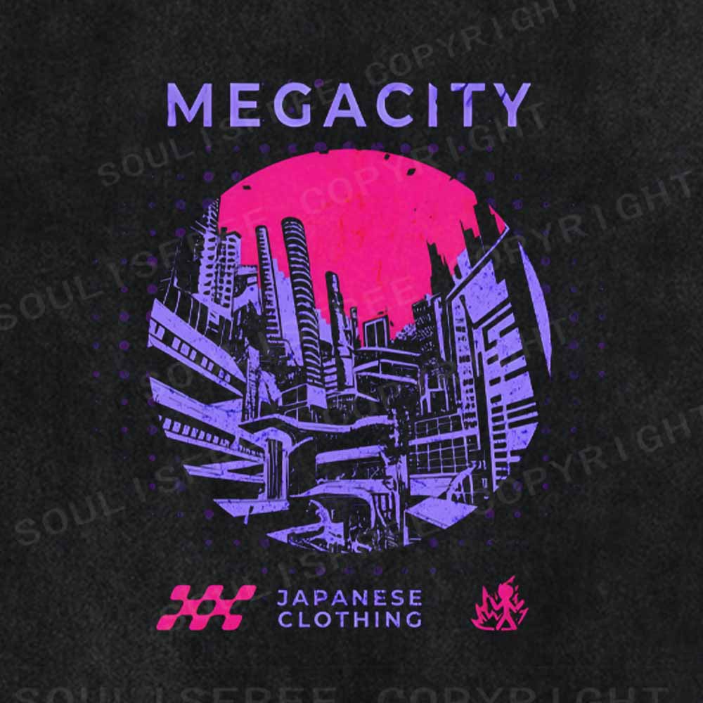 Soulisfree Megacity East Urban Grind Washed Tee