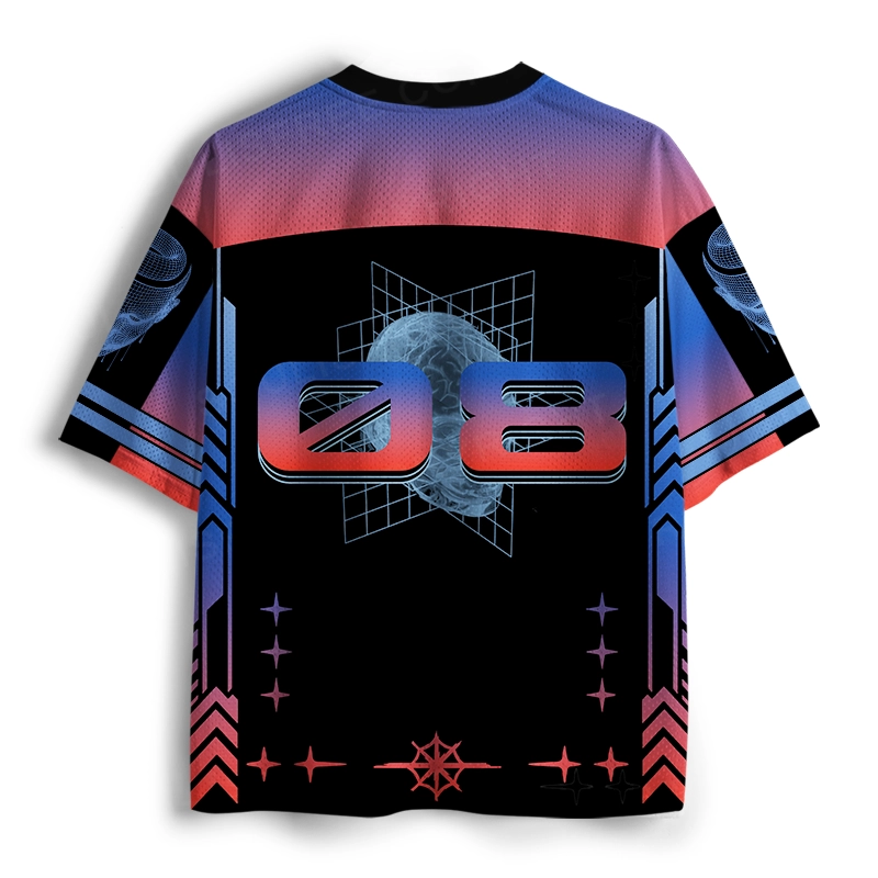 Soulisfree ILLUSION — Digital Mind Frame Mesh Jersey