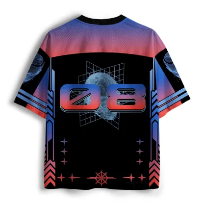 Soulisfree ILLUSION — Digital Mind Frame Mesh Jersey