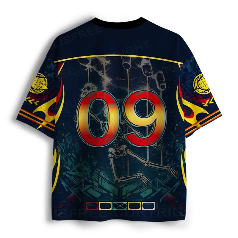 Soulisfree AWAKENING — Skeleton Play Motion Mesh Jersey