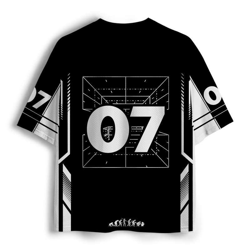 Soulisfree Reject Humanity Graphic Mesh Jersey