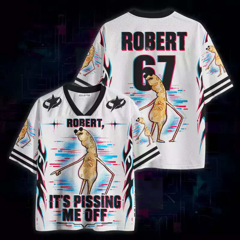 Soulisfree Robert It's Pissing Me Off Mesh Jersey