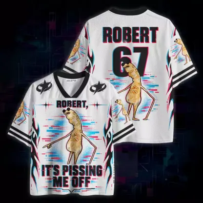 Soulisfree Robert It's Pissing Me Off Mesh Jersey