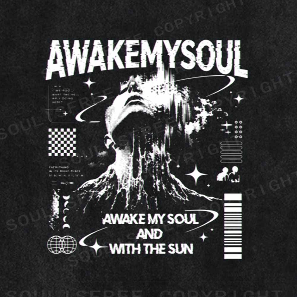 Soulisfree AWAKE MY SOUL Washed Tee