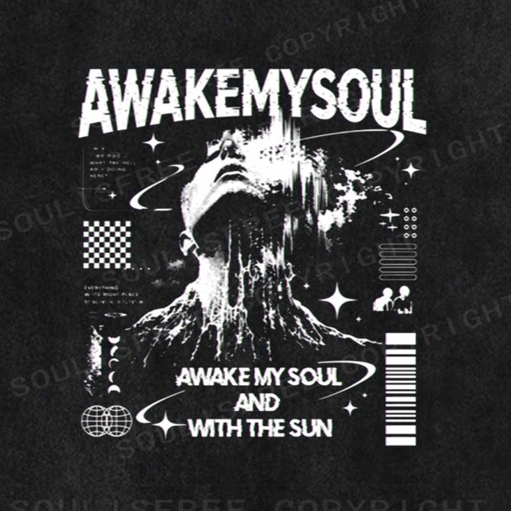 Soulisfree AWAKE MY SOUL Washed Tee