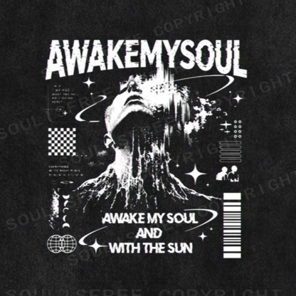 Soulisfree AWAKE MY SOUL Washed Tee