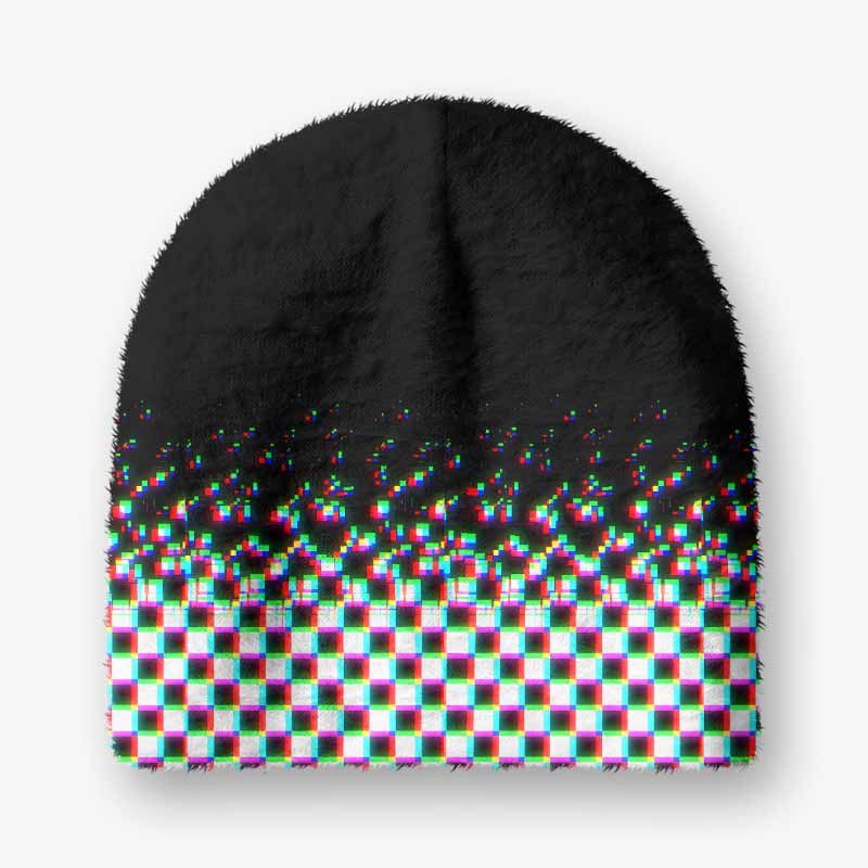 Soulisfree Broken Signal Fuzzy Beanie