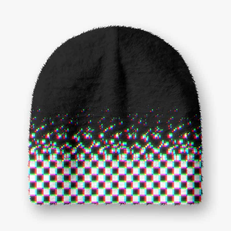 Soulisfree Broken Signal Fuzzy Beanie