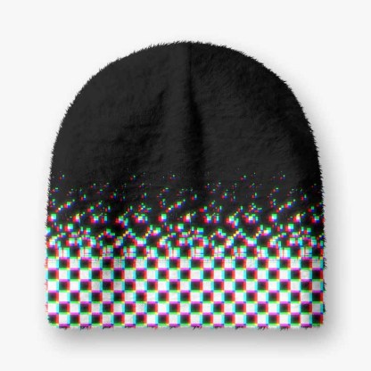 Soulisfree Broken Signal Fuzzy Beanie