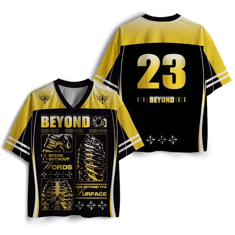 Soulisfree Inner Structure Beyond Urface  Mesh Jersey