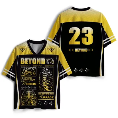 Soulisfree Inner Structure Beyond Urface  Mesh Jersey