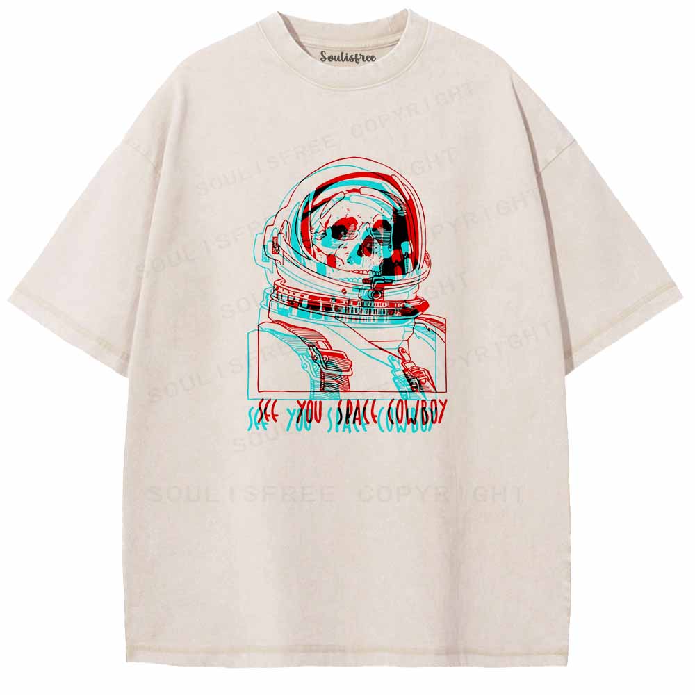 Soulisfree  SEE YOU SPACE COWBOY Washed Tee